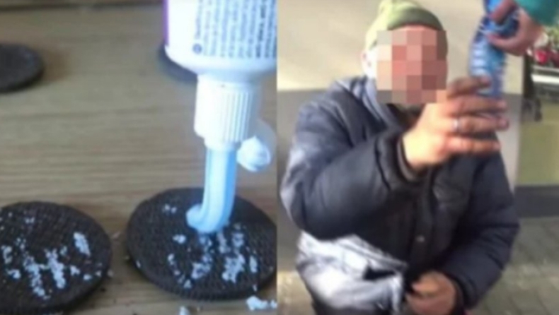 Ένας χρόνος φυλακή και 20.000 ευρώ πρόστιμο σε Youtuber που έδωσε σε άστεγο μπισκότα με οδοντόκρεμα (pic & vid)