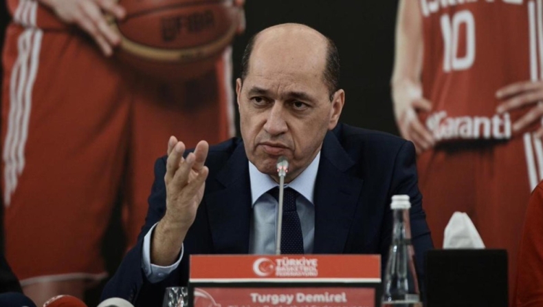 Επανεκλέχτηκε πρόεδρος της FIBA Europe ο Ντεμιρέλ