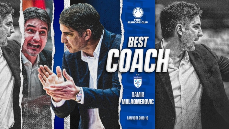 Μουλαομέροβιτς: Προπονητής της σεζόν στο FIBA Europe Cup (pic)