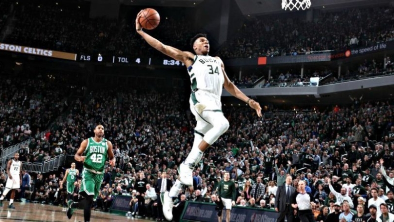 Αντετοκούνμπο - Μπακς: Κορυφαίοι στο transition στα playoffs! (vid)