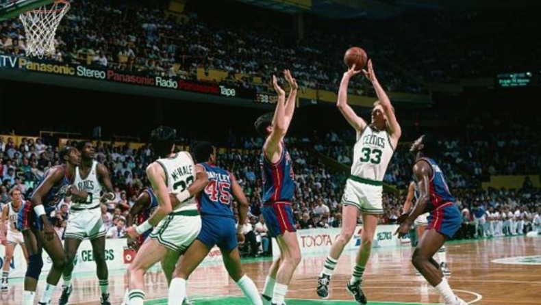 «Larry Bird stole the ball!» (vid)