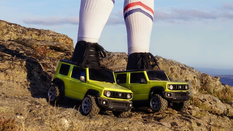Το νέο Suzuki Jimny γίνεται και... πατίνι! (vid)