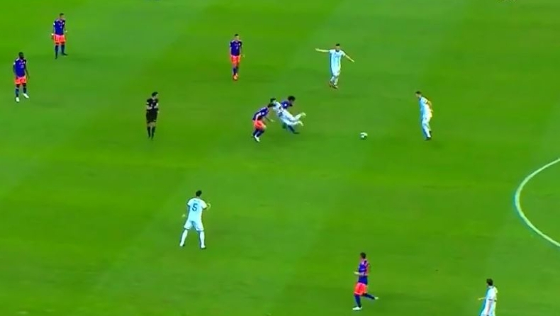 Η κλωτσιά του Κουαδράδο στον Μέσι που... άναψε τα αίματα (vid)