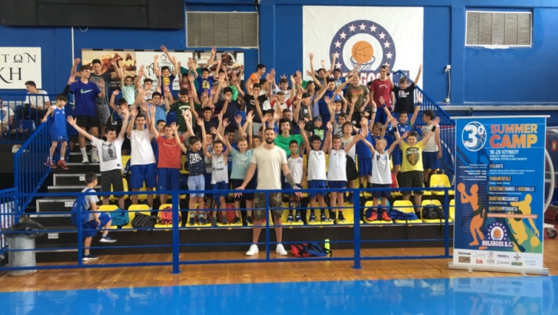 Ο Γιάνκοβιτς επισκέφτηκε το Basketball Summer Camp του Χολαργού