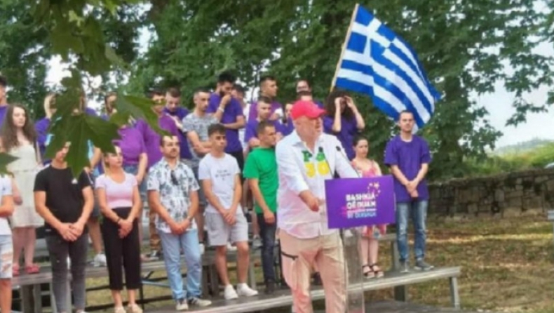 Αντιδράσεις στην Αλβανία για την ελληνική σημαία σε συγκέντρωση του Ράμα