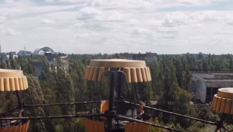 Τσέρνομπιλ: Ένα drone πετάει πάνω από την πόλη - φάντασμα (vid)