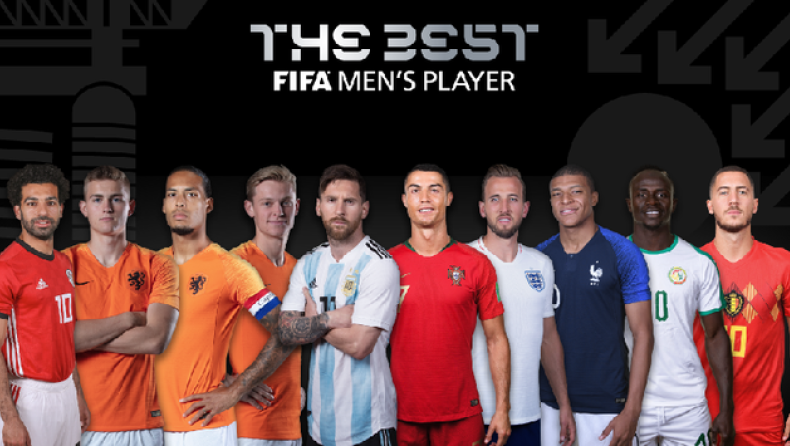 Ρονάλντο, Μέσι... “The Best”: Αυτοί είναι οι κορυφαίοι ποδοσφαιριστές της σεζόν για τη FIFA (pic)