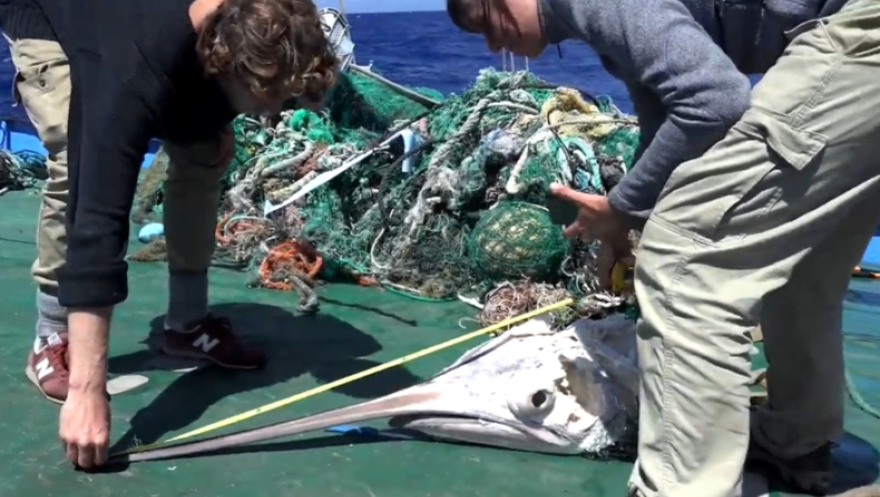 Αφαίρεσαν 40 τόνους πλαστικό από τον Ειρηνικό ωκεανό! (vid)