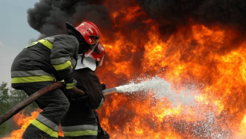 Σε ύφεση η πυρκαγιά στον Κιθαιρώνα: Ισχυροί άνεμοι στην περιοχή