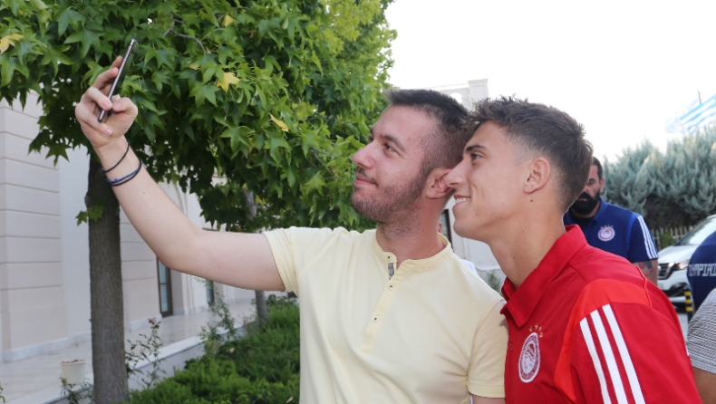 Ολυμπιακός: Έφτασε στην Λάρισα