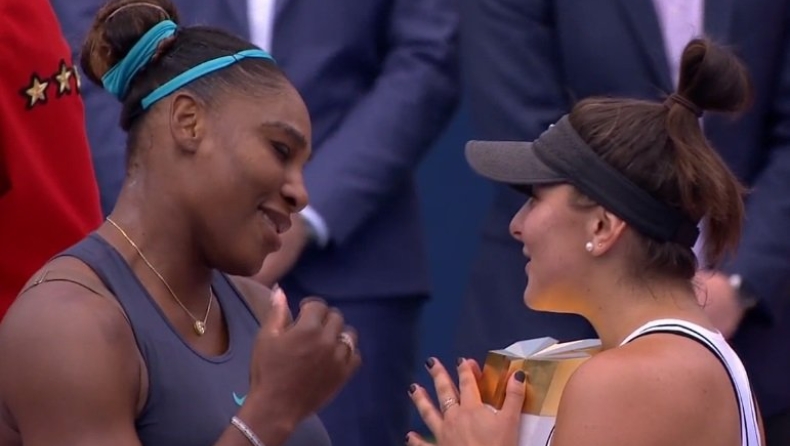 Rogers Cup: Αποσύρθηκε η Σερένα, νικήτρια η Αντρέεσκου!