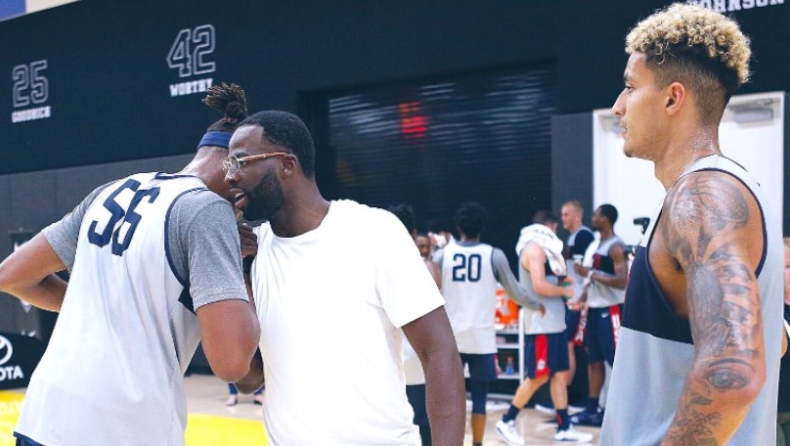 Στην προπόνηση της Team USA ο Ντρέιμοντ Γκριν (pics)