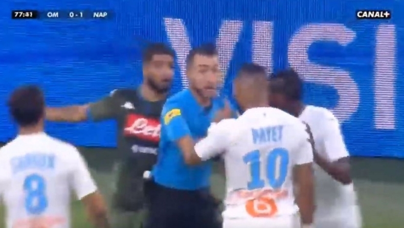 Ο Παγέ έριξε σφαλιάρα στον Ινσίνιε (vid)