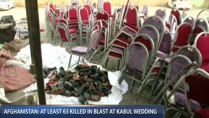 Ματωμένος γάμος στην Καμπούλ: Δεκάδες νεκροί και τραυματίες από βομβαρδισμό σε γαμήλια τελετή (vid)