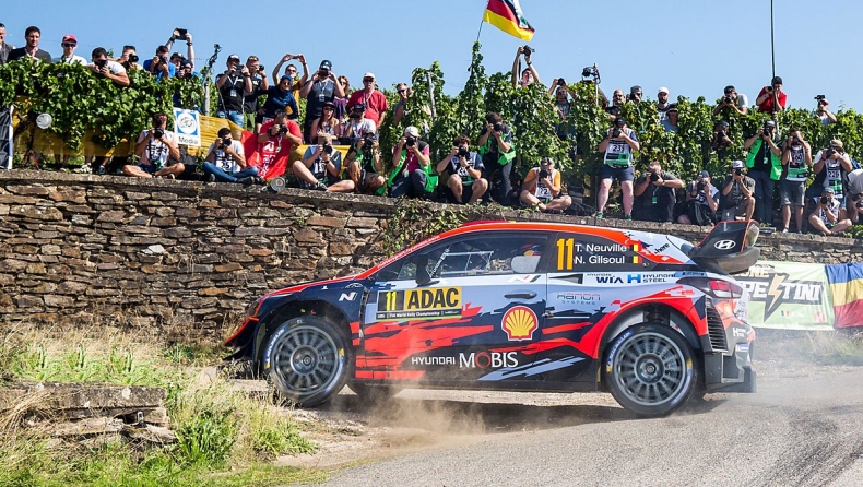 Moνομαχία Τάνακ και Νεβίλ στο Ράλι Γερμανίας