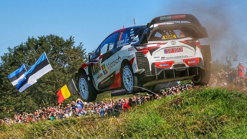 Tρία Toyota Yaris WRC προηγούνται στο Ράλι Γερμανίας