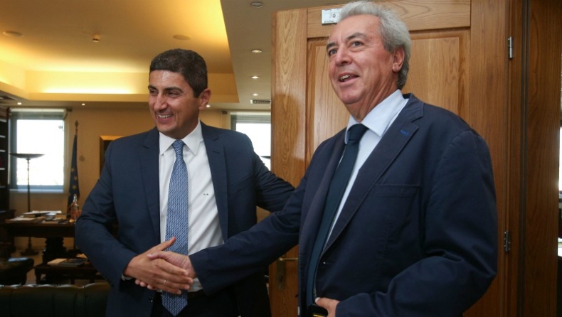 Αυγενάκης - Ασλανίδης: Συνάντηση για την ασφάλεια στα γήπεδα