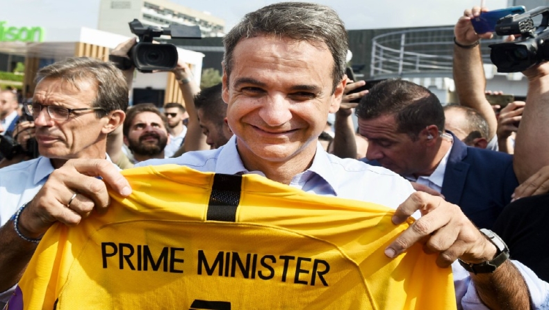 Ο Άρης στη ΔΕΘ, η επίσκεψη Μητσοτάκη και τα αυτόγραφα των παικτών (vid)