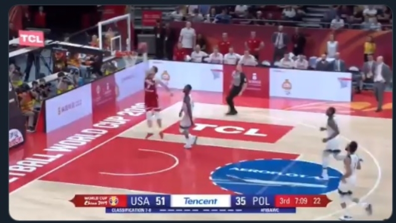 Η καρφωματάρα του Πονίτκα με Team USA! (vid)