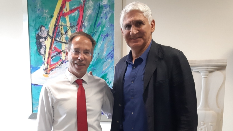 Συνάντηση Γιαννάκη - Μαυρωτά για θέματα των Ελλήνων προπονητών μπάσκετ