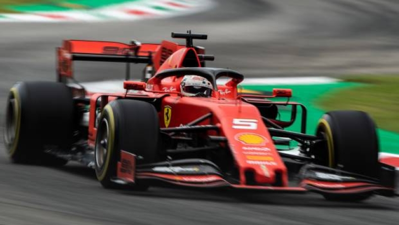 Ο Φέτελ ταχύτερος στις τρίτες ελεύθερες δοκιμές της Μόντσα