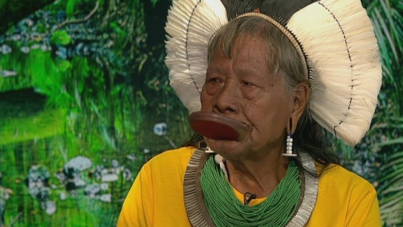 Βραζιλία: Ο 89χρονος ιθαγενής αρχηγός Ραονί υποψήφιος για το Νόμπελ Ειρήνης