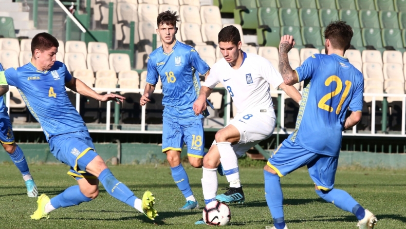 U21: Ελλάδα - Ουκρανία 0-2