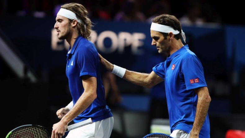 Φέντερερ - Τσιτσιπάς 2-0: Έπεσε σε... τοίχο ο Στέφανος!