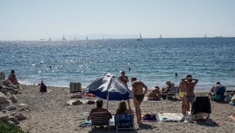 Θερμοκρασίες Ιουνίου έχουν οι περισσότερες ελληνικές θάλασσες