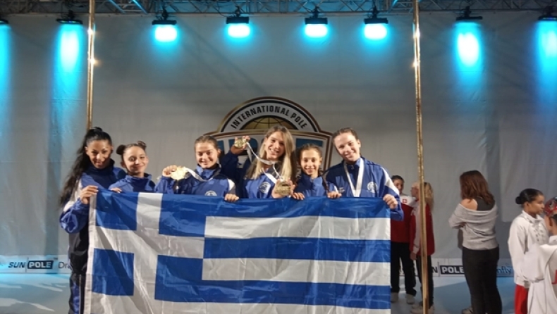 Μετάλλια για την Ελλάδα στο Παγκόσμιο Πρωτάθλημα Αθλημάτων επί Στύλου