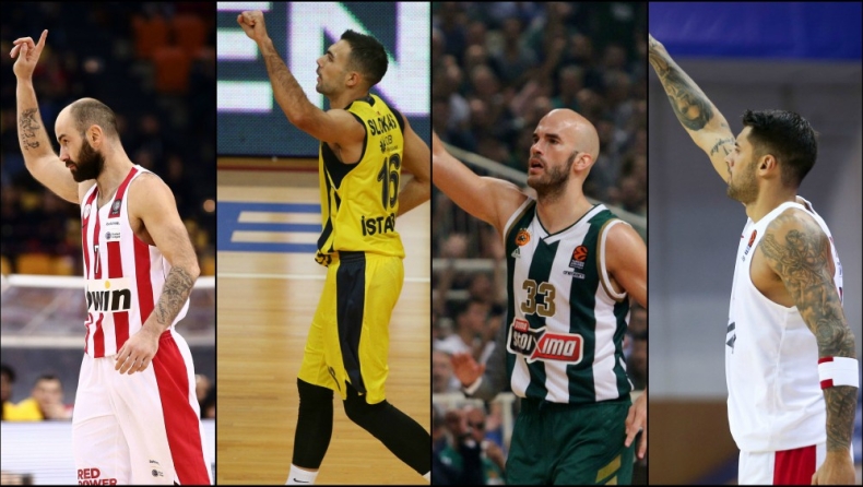 Ποιους Έλληνες παίκτες θέλετε να δείτε στην All Decade Team της Euroleague;