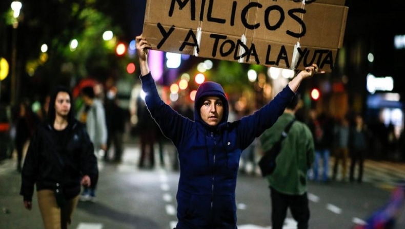 Χιλή: Ένα 4χρονο αγοράκι σκοτώθηκε στις βίαιες ταραχές