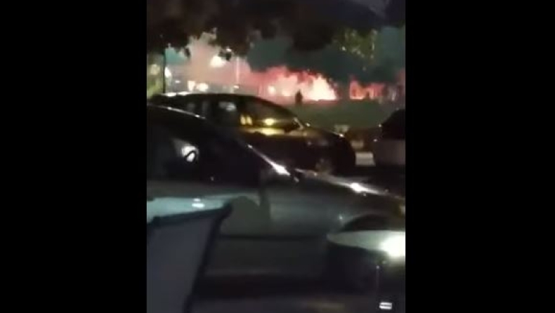 Videο-ντοκουμέντο από τις συγκρούσεις των οπαδών του ΠΑΟΚ με την αστυνομία (vid)