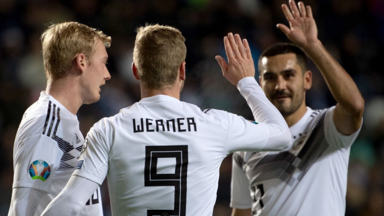 Εσθονία - Γερμανία 0-3: Περίπατος με 10 παίκτες (vids)