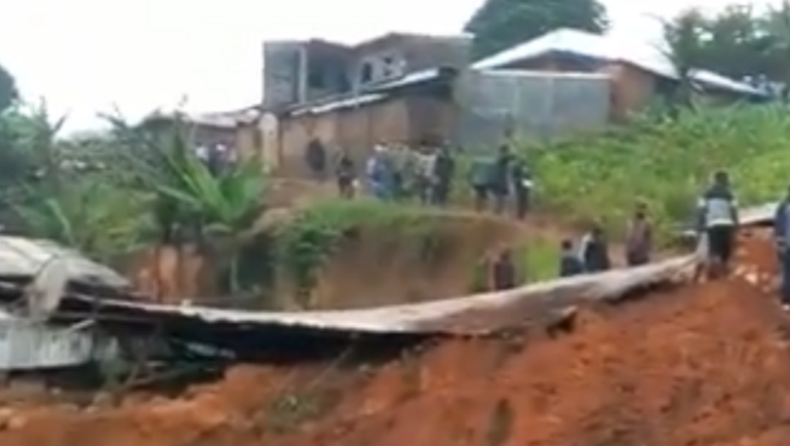Δεκάδες νεκροί σε κατολίσθηση στο Καμερούν (vid)