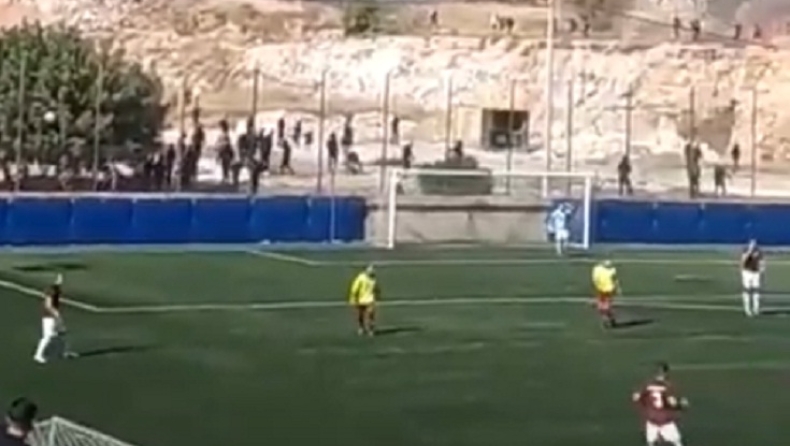 Επεισόδια ανάμεσα σε οπαδούς Ιωνικού και Προοδευτικής στη Νεάπολη (vid)