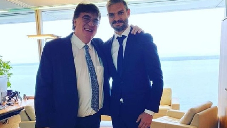 Άρης: Συνάντηση Χαριστέα με Θεοδωρίδη (pic)