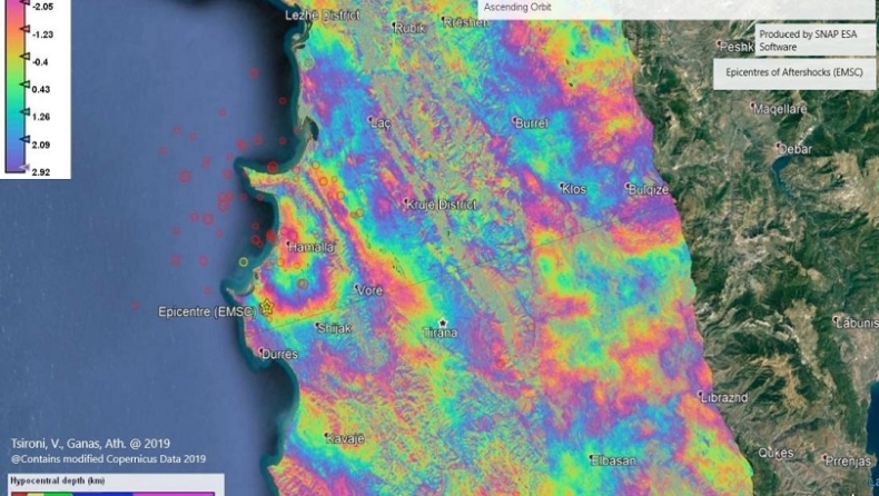 Ανυψώθηκε 8,4 εκατοστά το έδαφος στο Δυρράχιο από τον σεισμό στην Αλβανία (pic)