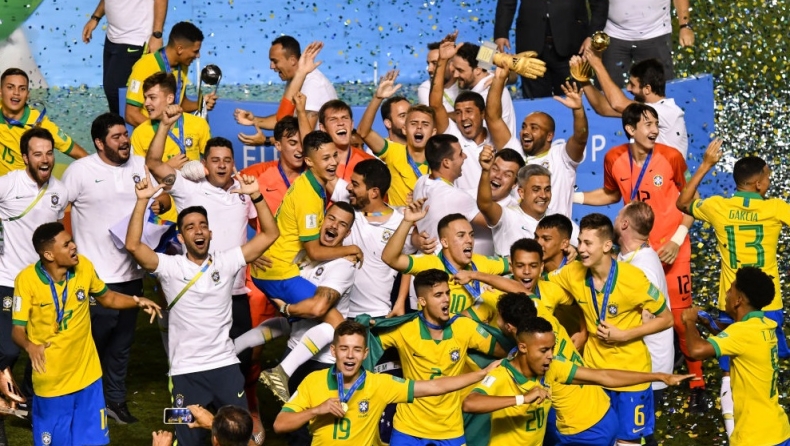 Βραζιλία: Παγκόσμια Κυπελλούχος με ανατροπή και... VAR η ομάδα Κ-17! (vid)