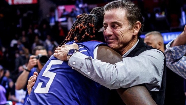 Ο Πιτίνο είδε Κλίπερς-Τζαζ για χάρη των Μίτσελ και Χάρελ! (pics)