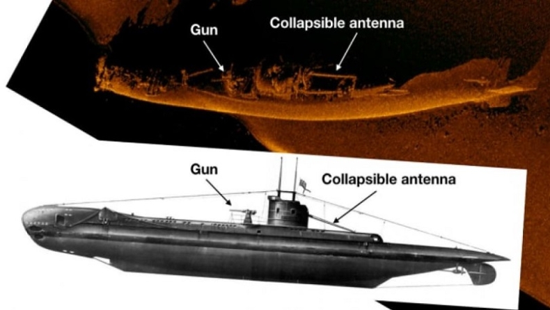 Λύθηκε το μυστήριο με υποβρύχιο που εξαφανίστηκε πριν από 77 χρόνια