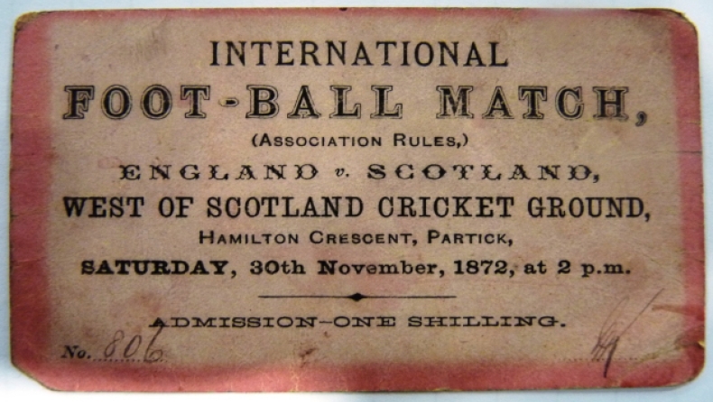 30 Νοεμβρίου 1872: Το ποδόσφαιρο στη σέντρα