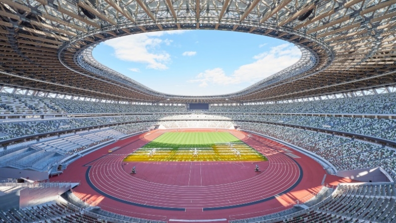 Tokyo 2020: Οι εντυπωσιακές φωτογραφίες από το Ολυμπιακό Στάδιο (pics)