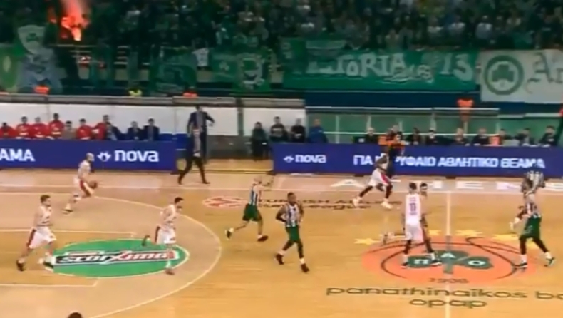 Παναθηναϊκός - Ολυμπιακός 99-93: Δεν υποστηρίζουν την ένταση οι «ερυθρόλευκοι» (vid)