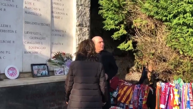 Τορίνο – Φιορεντίνα: Τιμή στα θύματα της τραγωδίας της Σουπέργκα από τους «βιόλα» (vid)