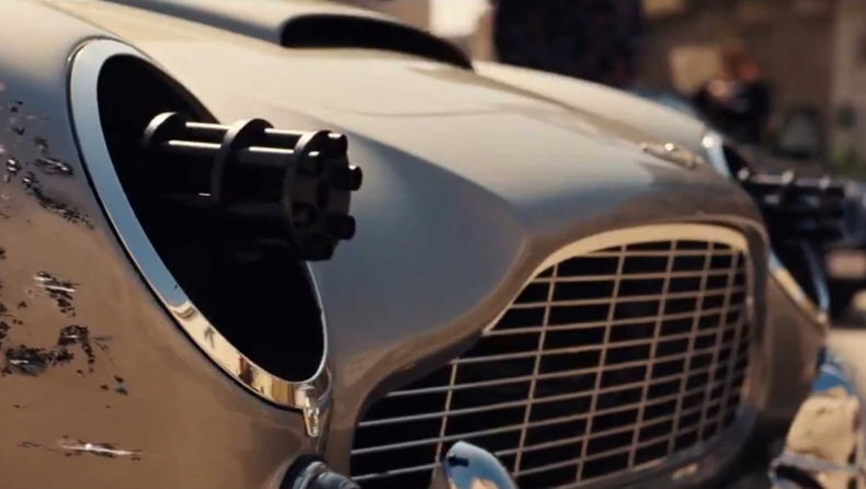 Νέα οπλικά συστήματα για την Aston Martin του James Bond! (vid) 