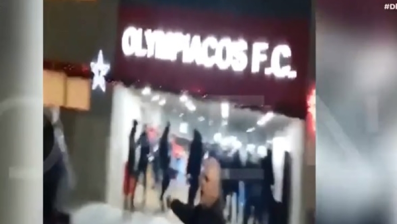 Ολυμπιακός-ΠΑΟΚ 1-1: Νέα video από τον προπηλακισμό στο «Καραϊσκάκη»
