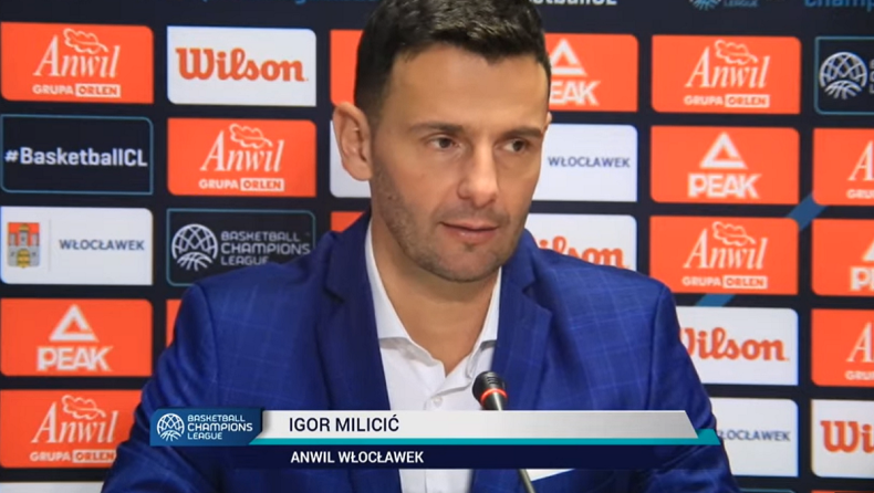 Μίλιτσιτς: «Ήμασταν καλύτεροι, αλλά η ΑΕΚ νίκησε» (vid)