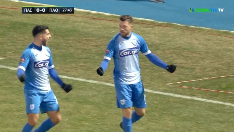 ΠΑΣ Γιάννινα - Παναθηναϊκός: Το 1-0 με τον Παμλίδη! (vid)