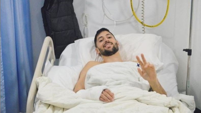 ΑΕΚ: Πετυχημένη επέμβαση για Γκίκα (pics)